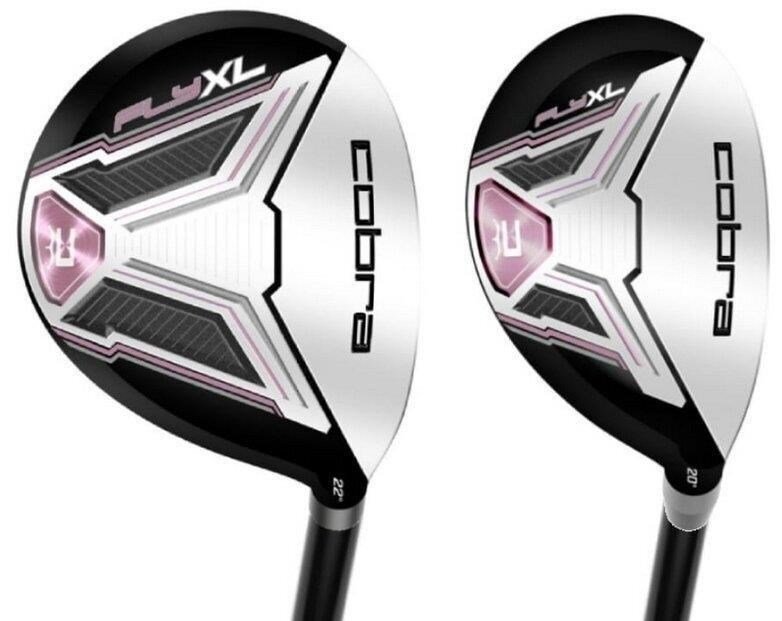 Cobra Fly XL Black Pink dámský golfový set, levý