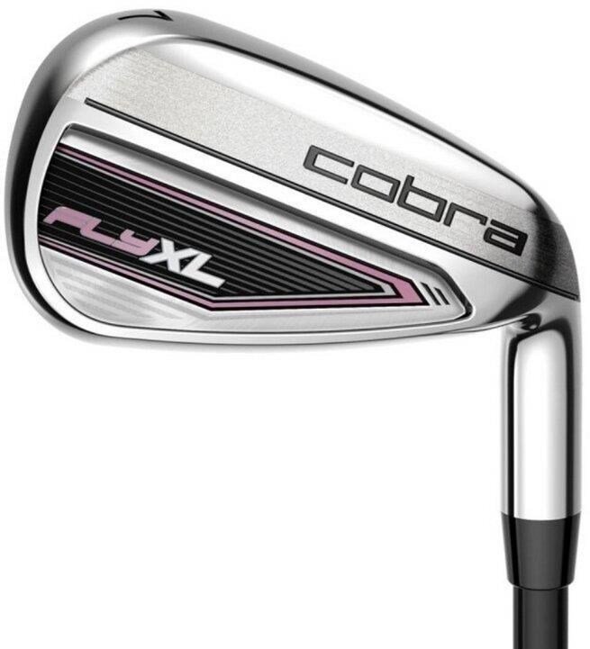 Cobra Fly XL Black Pink dámský golfový set, levý