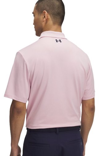 Under Armour Performance 3.0 pánské polo, prime pink