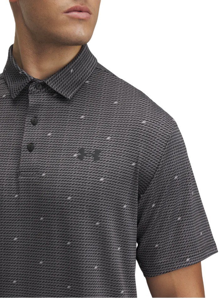 Under Armour Playoff 3.0 Printed pánské polo, castlerock