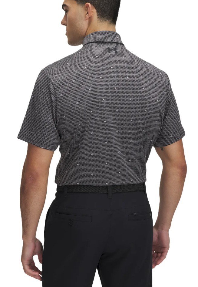 Under Armour Playoff 3.0 Printed pánské polo, castlerock