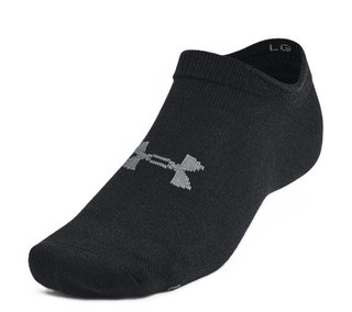 Under Armour Essential No Show unisex ponožky, 6párů, černé