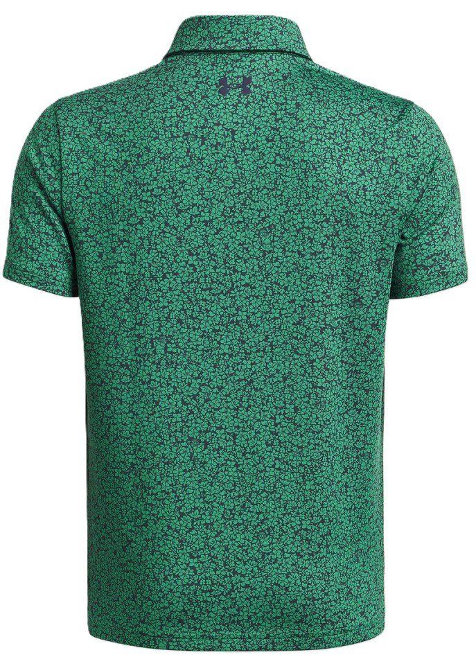Under Armour Playoff Printed dětské polo, zelené