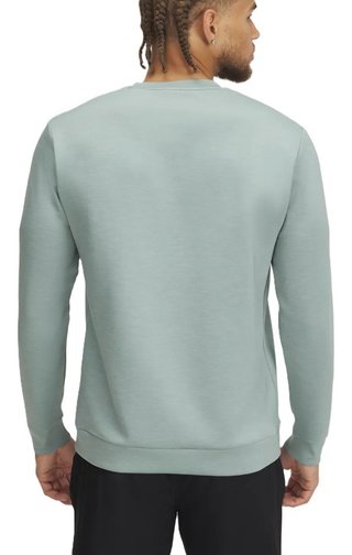 Under Armour Drive Midlayer Crew pánská mikina, světle zelená