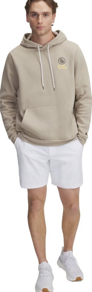 Under Armour Drive Pull-On pánské kraťasy, bílé