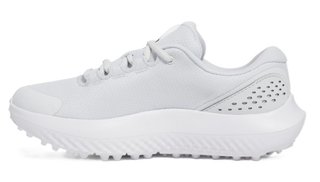 Under Armour Surge Golf dámské golfové boty, distant gray/white/metallic silver