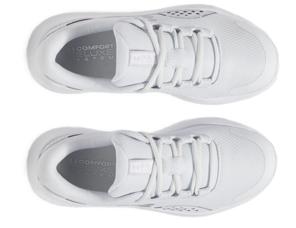 Under Armour Surge Golf dámské golfové boty, distant gray/white/metallic silver