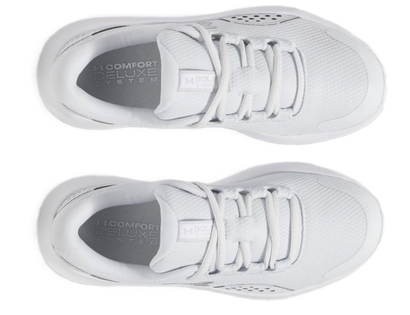 Under Armour Surge Golf dámské golfové boty, distant gray/white/metallic silver