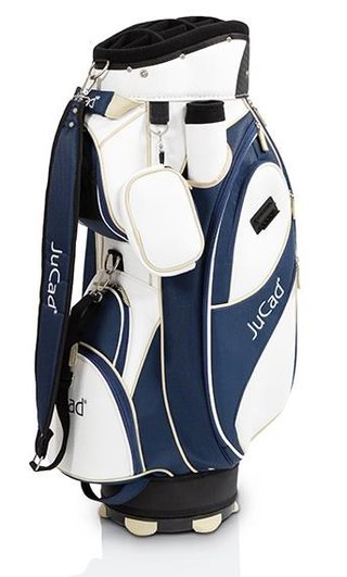 JuCad Style cart bag, bílo/modrý