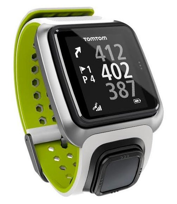 TomTom Golfer GPS golfové hodinky, bílo/zelené