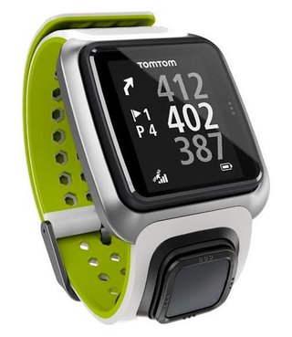 TomTom Golfer GPS golfové hodinky, bílo/zelené