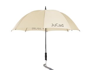 JuCad teleskopický golfový deštník 68" s pinem, beige