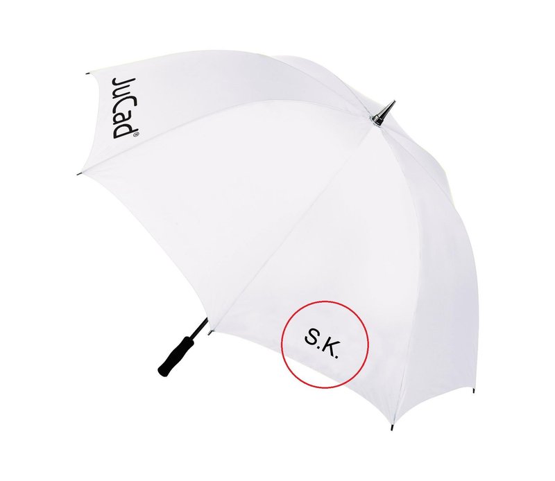 JuCad teleskopický golfový deštník 68" s pinem, beige
