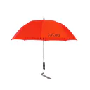 JuCad teleskopický golfový deštník 68" s pinem, červený