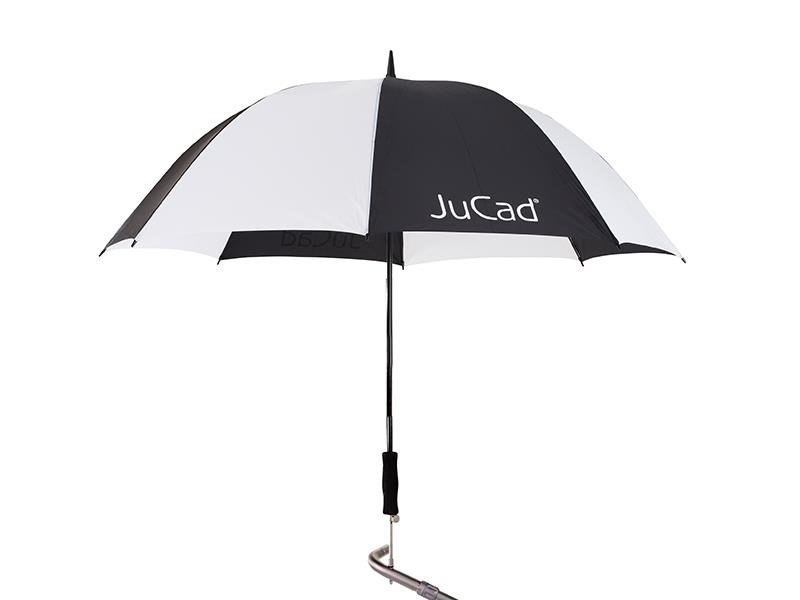 JuCad teleskopický golfový deštník 68" s pinem, černo/bílý