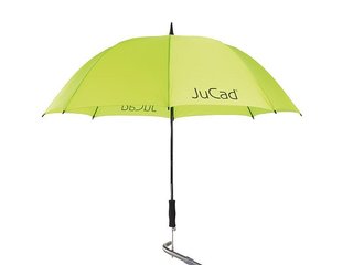 JuCad teleskopický golfový deštník 68" s pinem, zelený