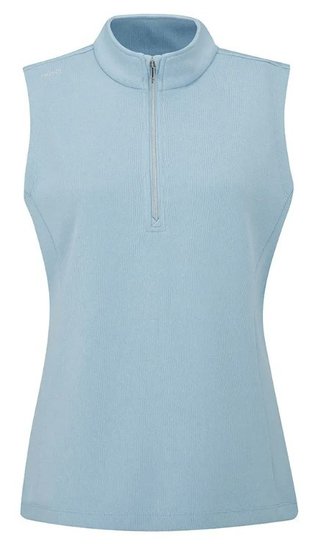 Ping Lyla half zip dámská vesta ,modrá