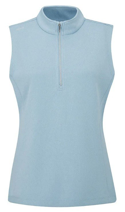 Ping Lyla half zip dámská vesta ,modrá