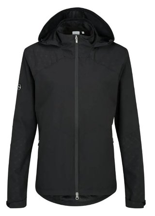 Ping Milli Hooded nepromokavá dámska bunda, černá