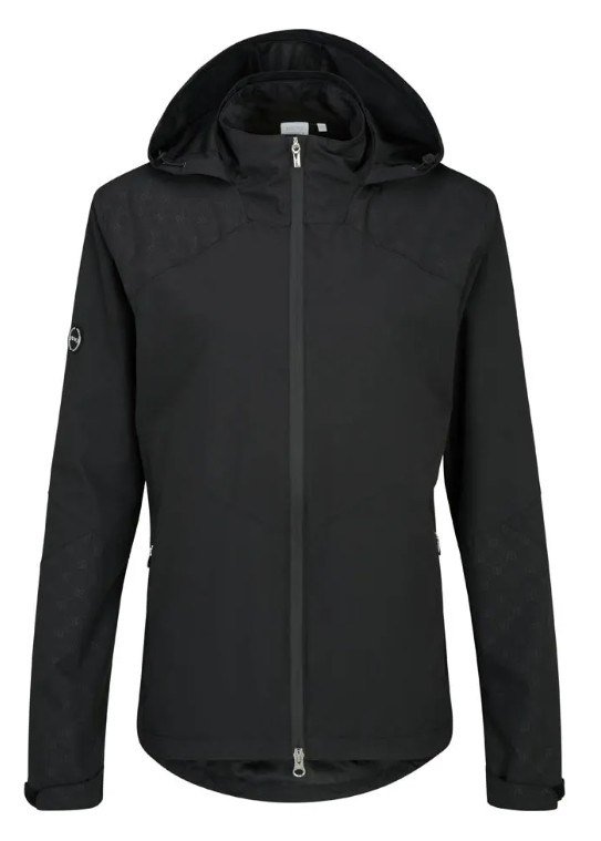 Ping Milli Hooded nepromokavá dámska bunda, černá