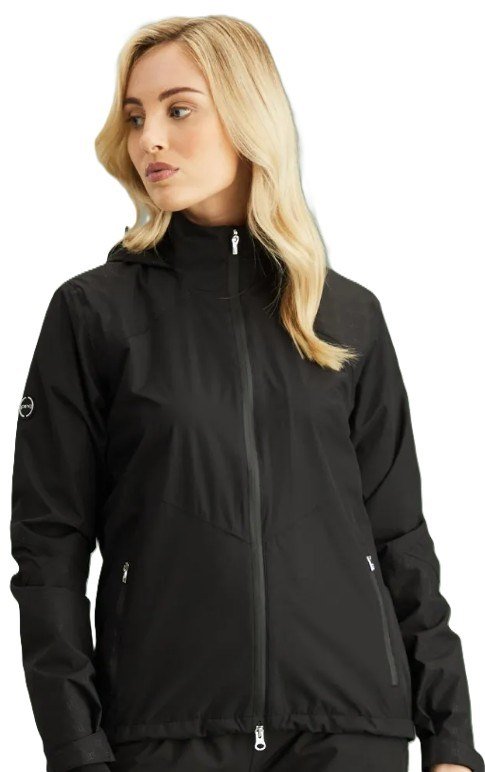 Ping Milli Hooded nepromokavá dámska bunda, černá
