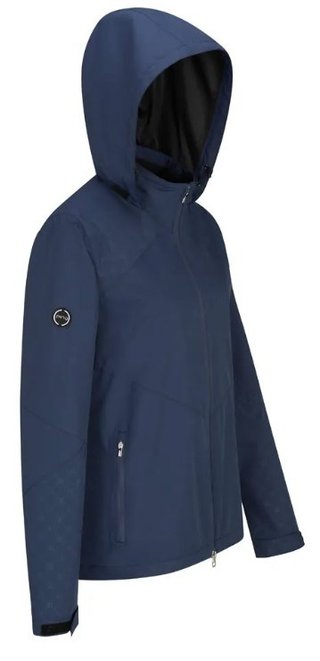 Ping Milli Hooded nepromokavá dámska bunda, tmavě modrá