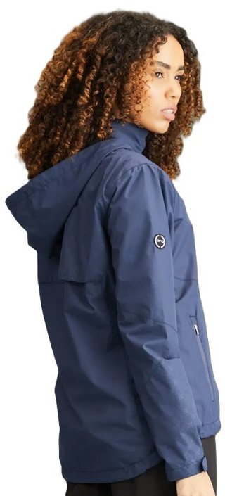 Ping Milli Hooded nepromokavá dámska bunda, tmavě modrá