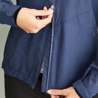 Ping Milli Hooded nepromokavá dámska bunda, tmavě modrá