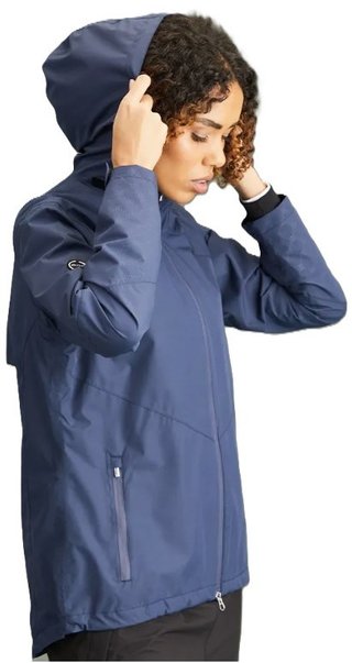 Ping Milli Hooded nepromokavá dámska bunda, tmavě modrá