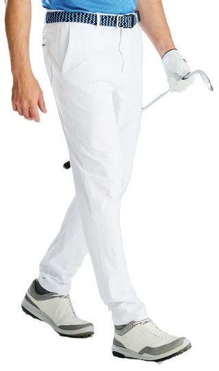 Ping Tour Tapered Fit pánské kalhoty, bílé