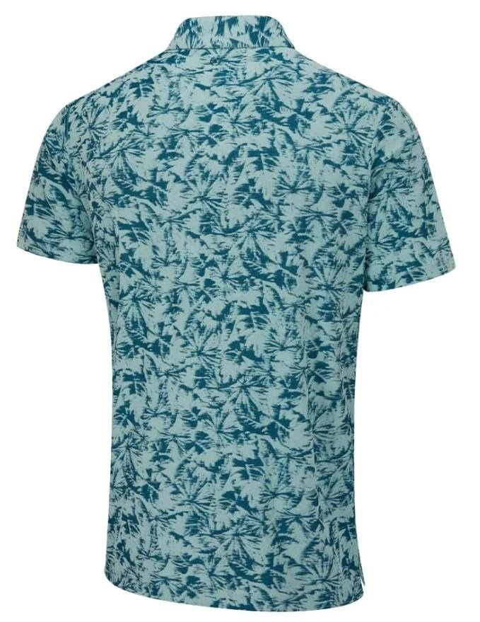 PING Diego pánské polo, misty green multi