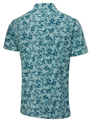PING Diego pánské polo, misty green multi