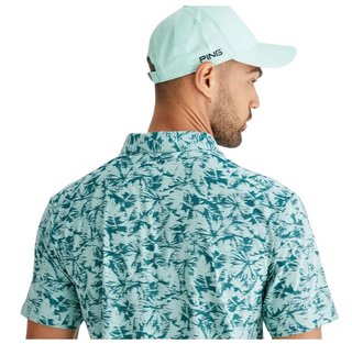 PING Diego pánské polo, misty green multi