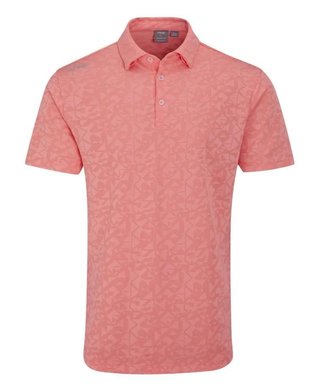 PING Geo Camo pánské polo, desert flower
