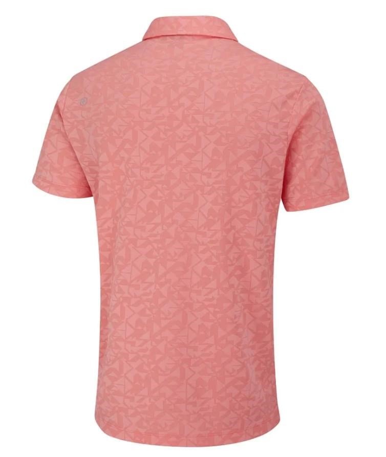PING Geo Camo pánské polo, desert flower