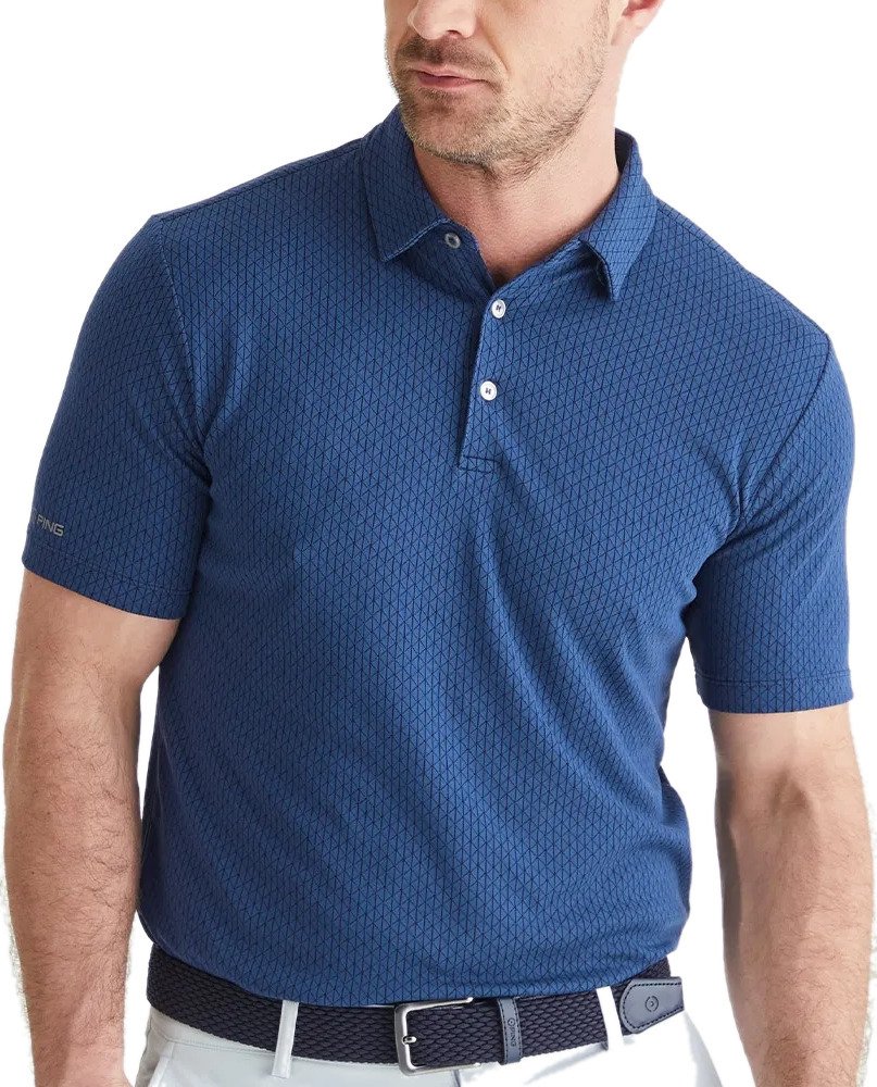 Ping Hershel pánské polo, tmavě modré