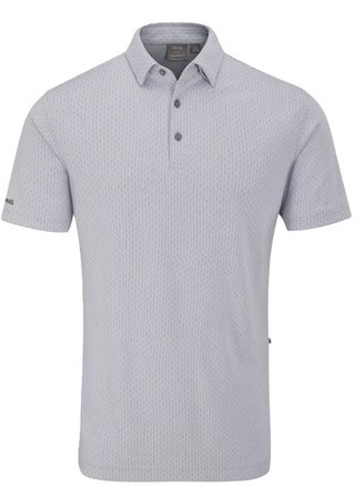 Ping Hershel męskie polo, silver multi