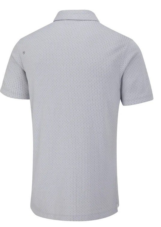 Ping Hershel męskie polo, silver multi