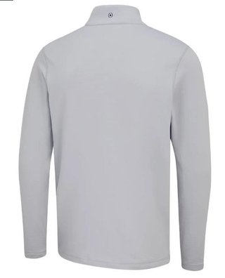 Ping Rhodri Half Zip Fleece pánská mikina, šedo/tmavě modrá