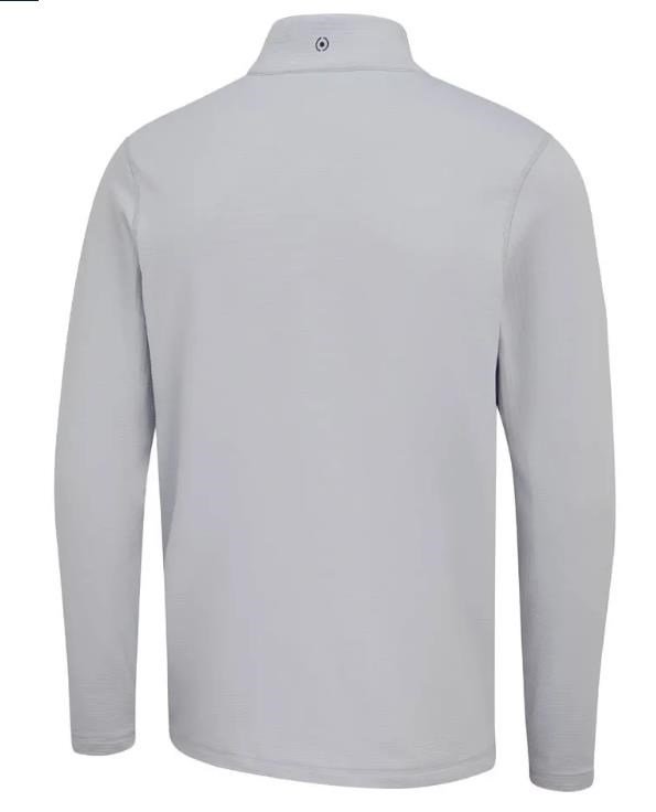 Ping Rhodri Half Zip Fleece pánská mikina, šedo/tmavě modrá