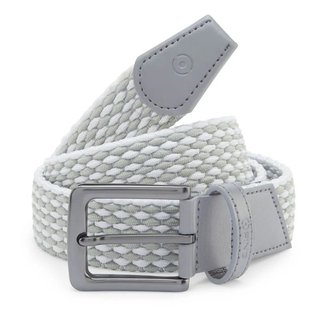Ping Stretch Webbing pánský opasek, šedo/bílý