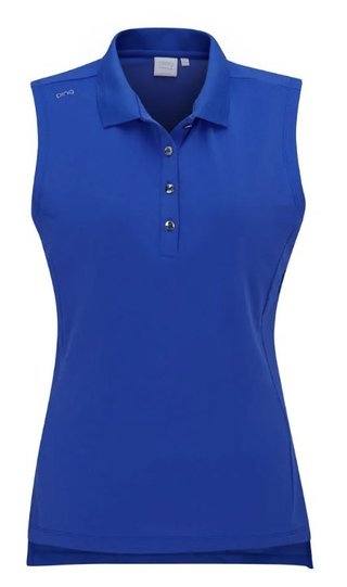 Ping Solene sleeveless dámské polo bez rukávů, tmavě modré
