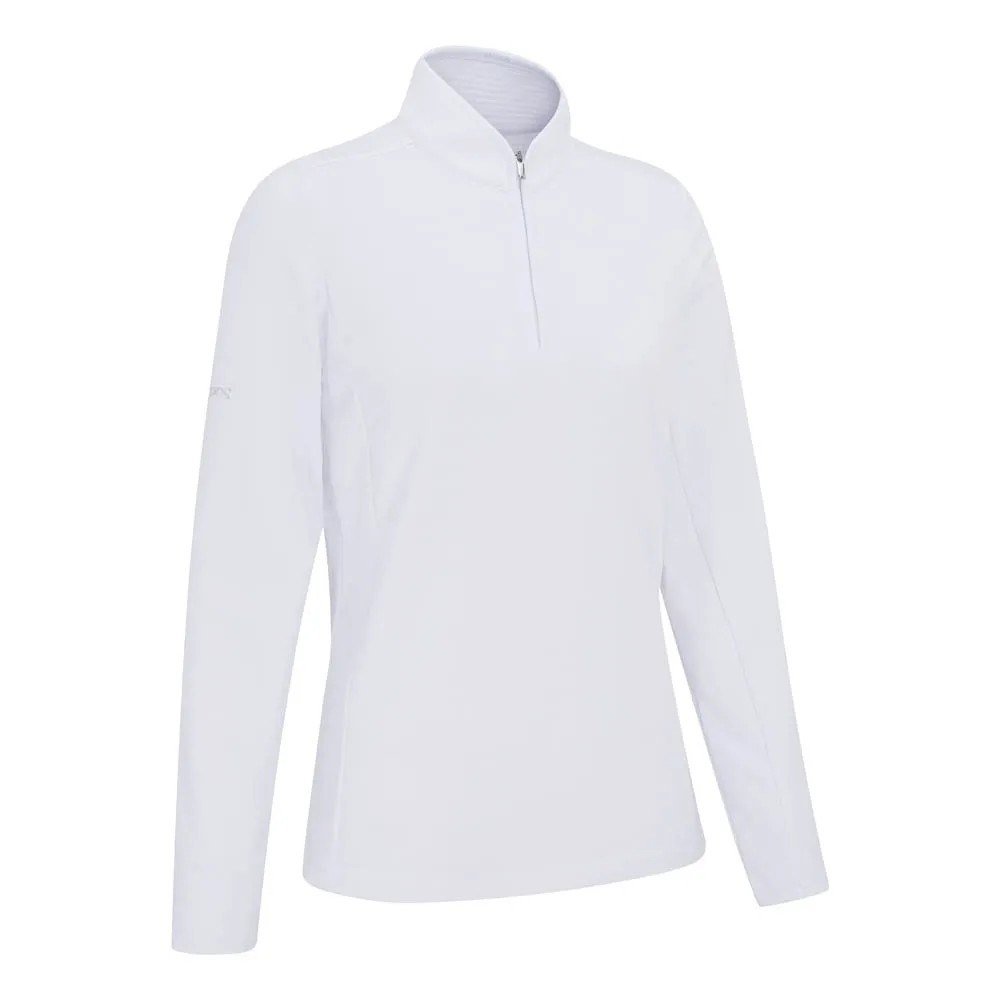 Ping Abigale Performance Fleece dámská mikina, bílá