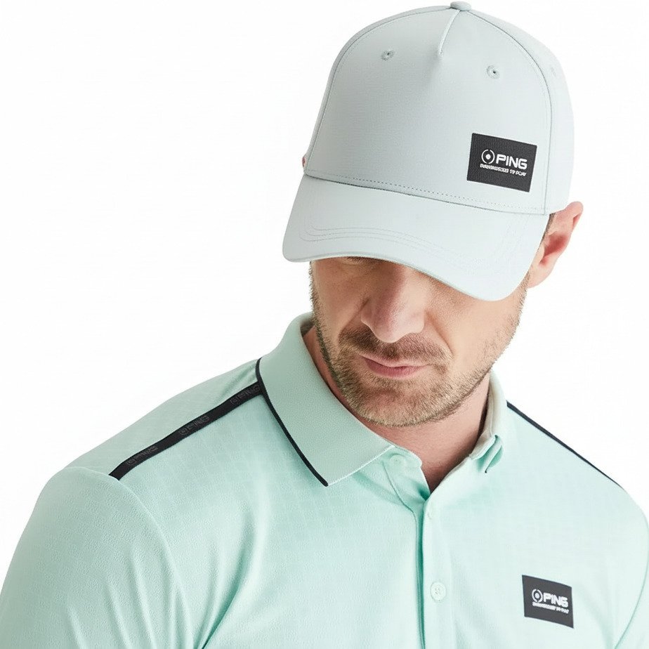 PING Koa pánská kšiltovka, pearl grey marl