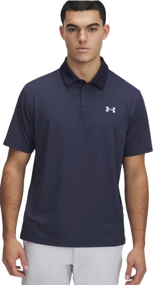 Under Armour T2G Printed pánské polo, modré