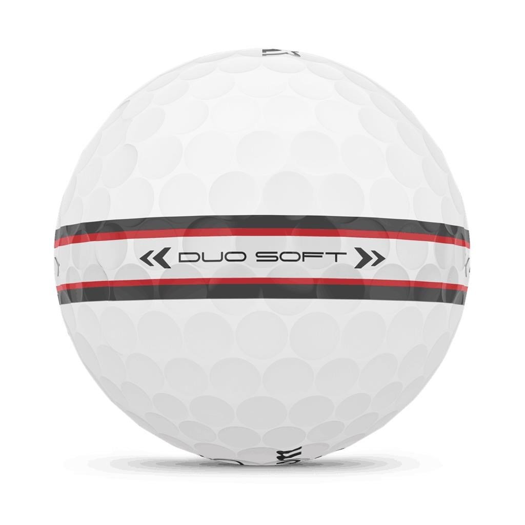 Wilson Duo Soft TRK360 golfové míčky, bílo/červené