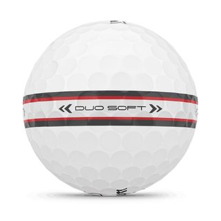 Wilson Duo Soft TRK360 golfové míčky, bílo/červené