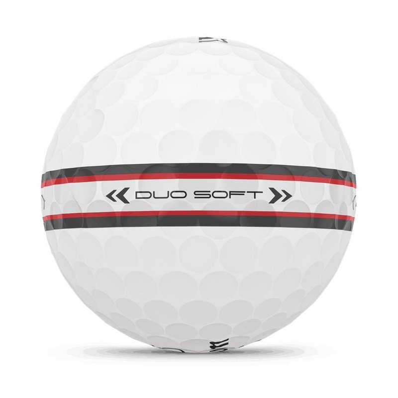 Wilson Duo Soft TRK360 golfové míčky, bílo/červené