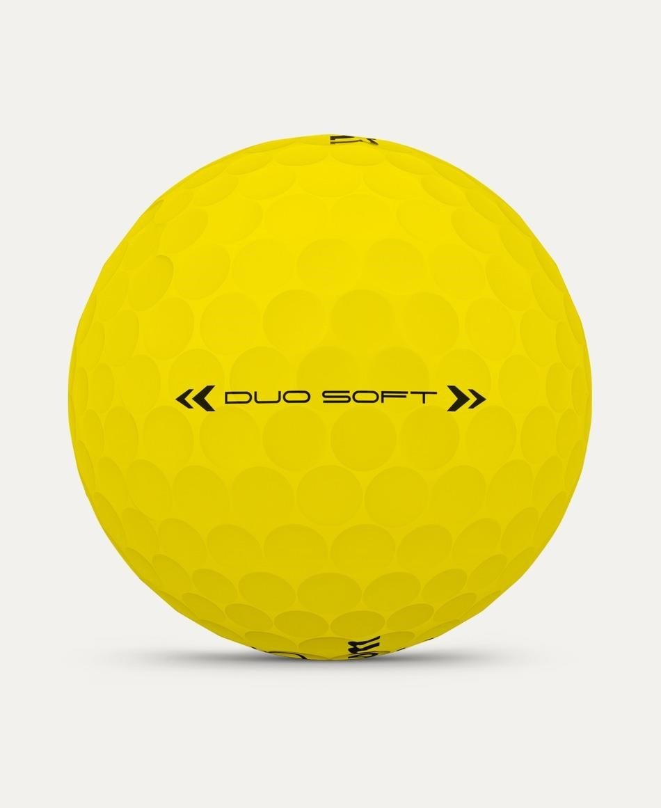 Wilson Duo Soft golfové míčky, žluté