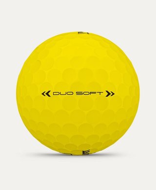 Wilson Duo Soft golfové míčky, žluté